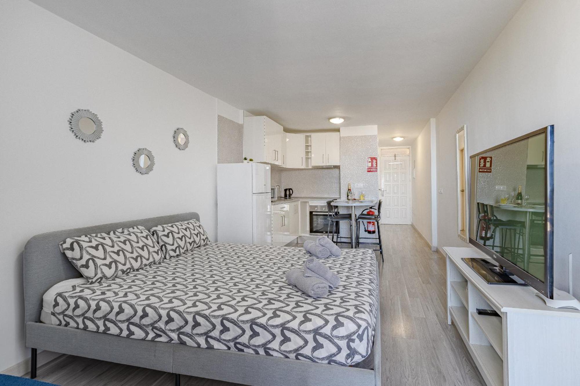 Apartamento Complejo Borinquen Vista Al Mar Playa de las Américas Exterior foto