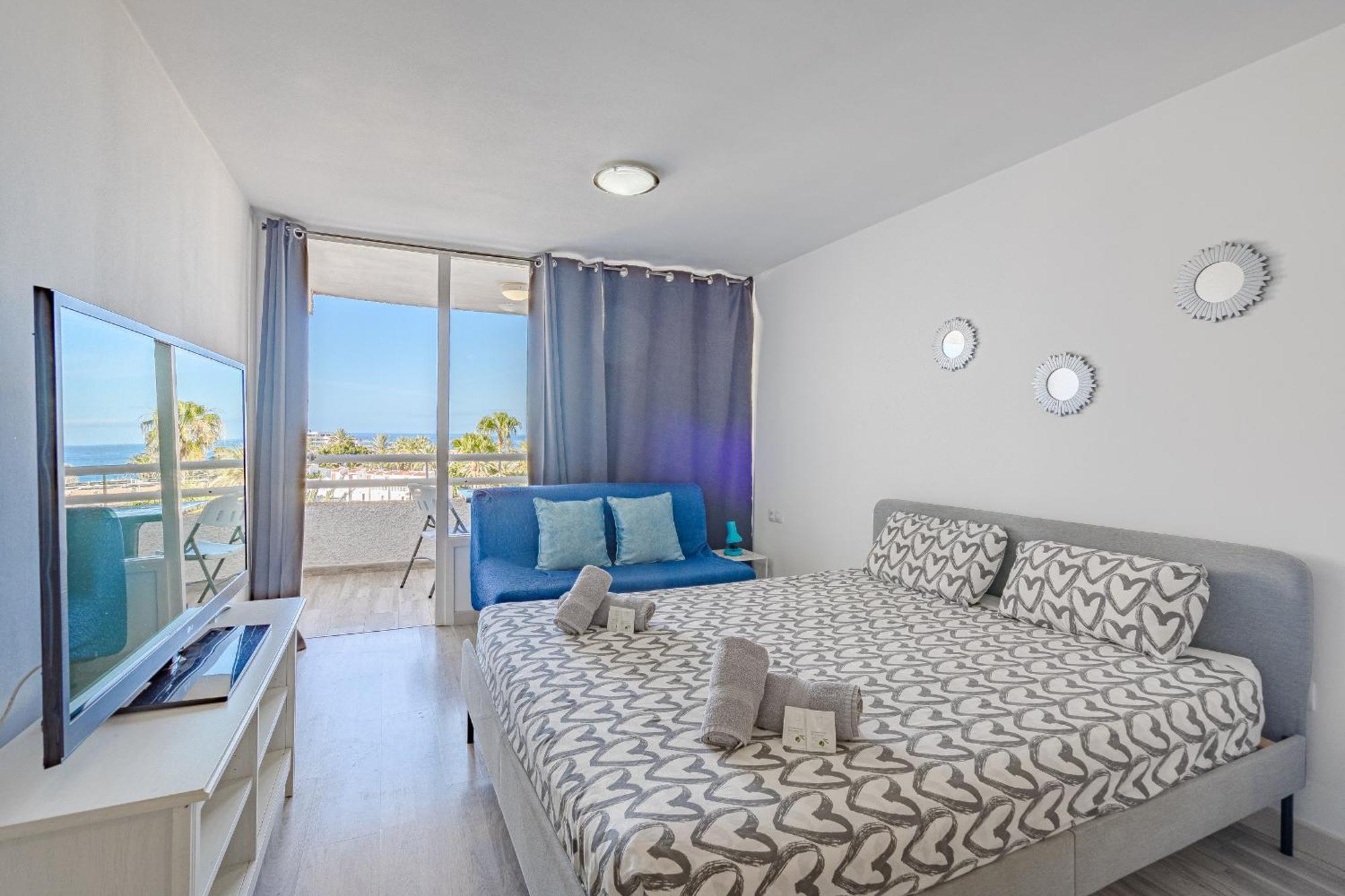 Apartamento Complejo Borinquen Vista Al Mar Playa de las Américas Exterior foto
